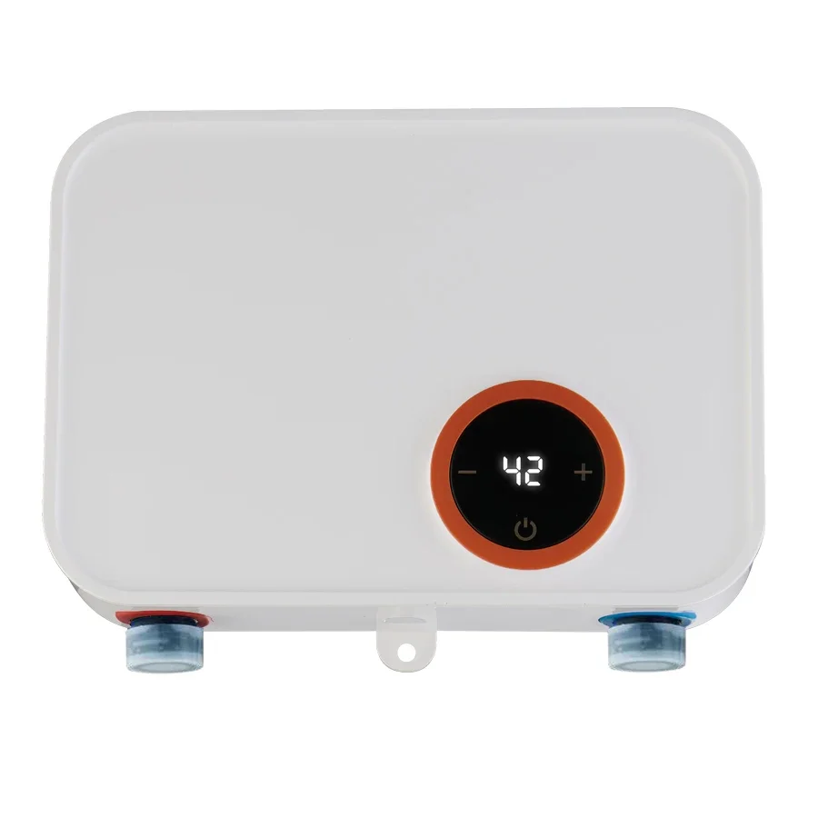 5500W Electric Hot Water Heater Small Under Sink Tankless Instant Water Heater 220V Kitchen Bathroom Heating