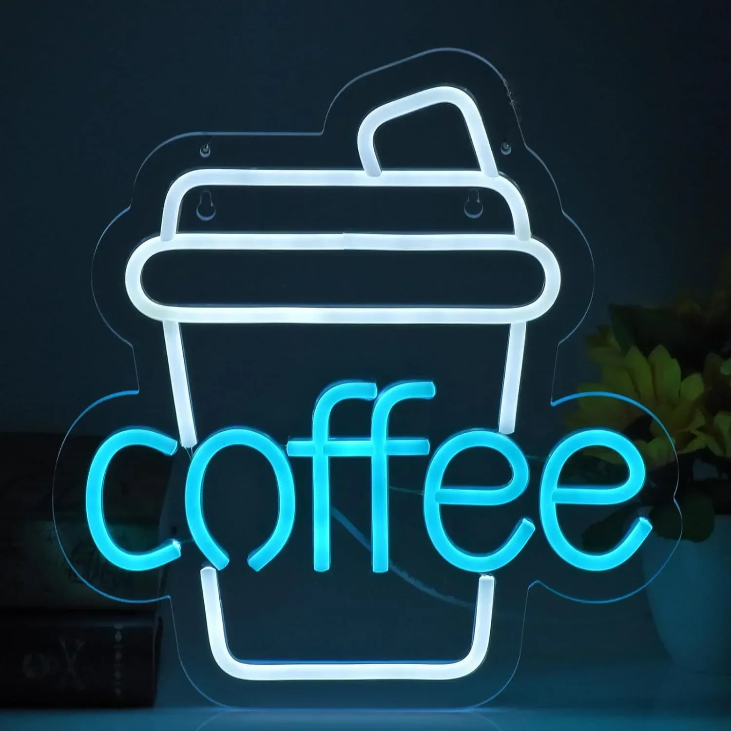 

Coffee Neon Sign for Wall Decor Indoor LED Nightlight Sign for Store Dimmable LED Neon Art Business Coffee Shop Bar Party Gift