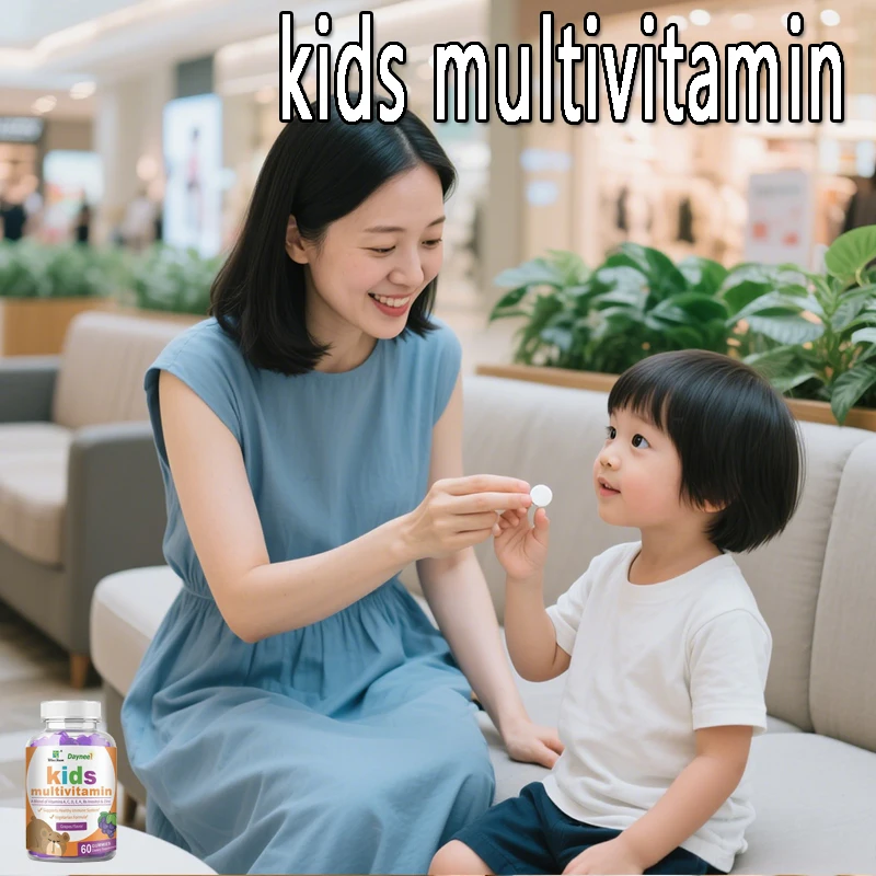 1 bottle of children's nutritional vitamin gummies promotes healthy bone growth enhances immunity maintains metabolic balance