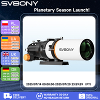 Svbony SV503 Astro telescope 70/80/102ED Extra Low Dispersion Achromatic Refractor OTA  For Exceptional Viewing Astrophotography