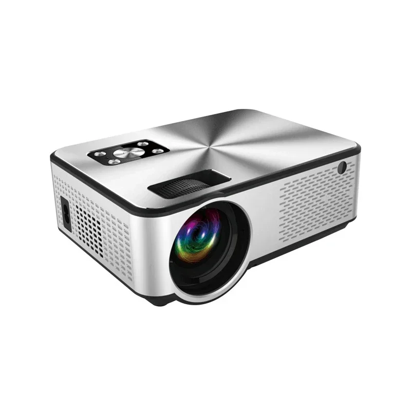 Factory Mini Projector 1080p Smart Android Wifi BT Quad Core Mobile Phone 8k Projector for Home Cinema/Outdoor/Meeting