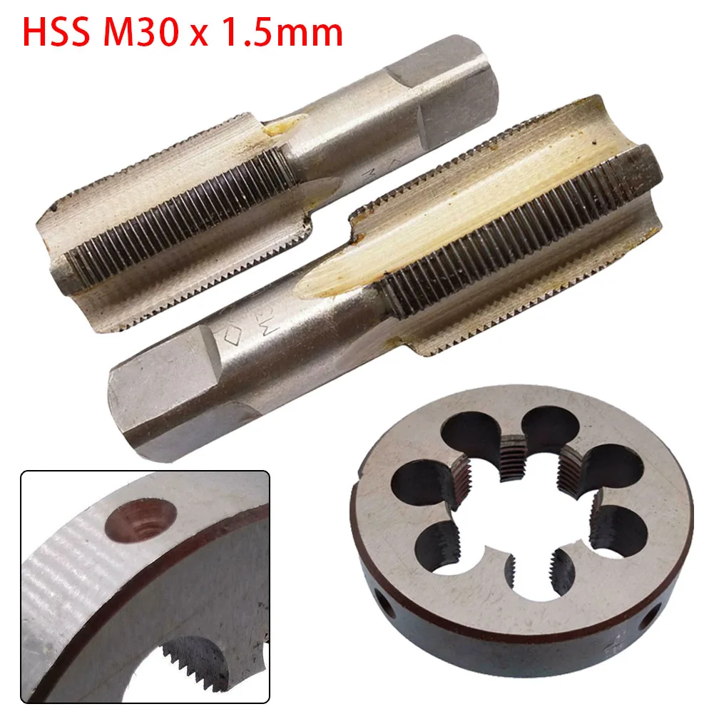 

Taper Tap Die Home Industry Outdoor 1 Set Accessories Die Metric M30 X 1.5mm Parts Thread Right Hand New Top Sale