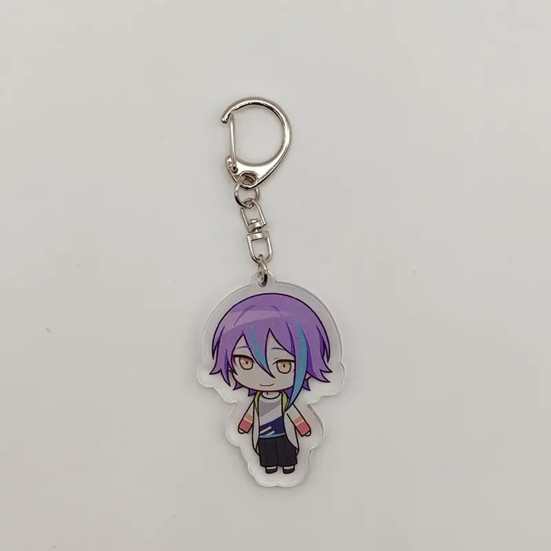 KeyChain Women Project Sekai Colorful Stage Key Chain Men Tenma Tsukasa Key Ring Kamishiro Rui Acrylic Pendant Cos Girls Gift