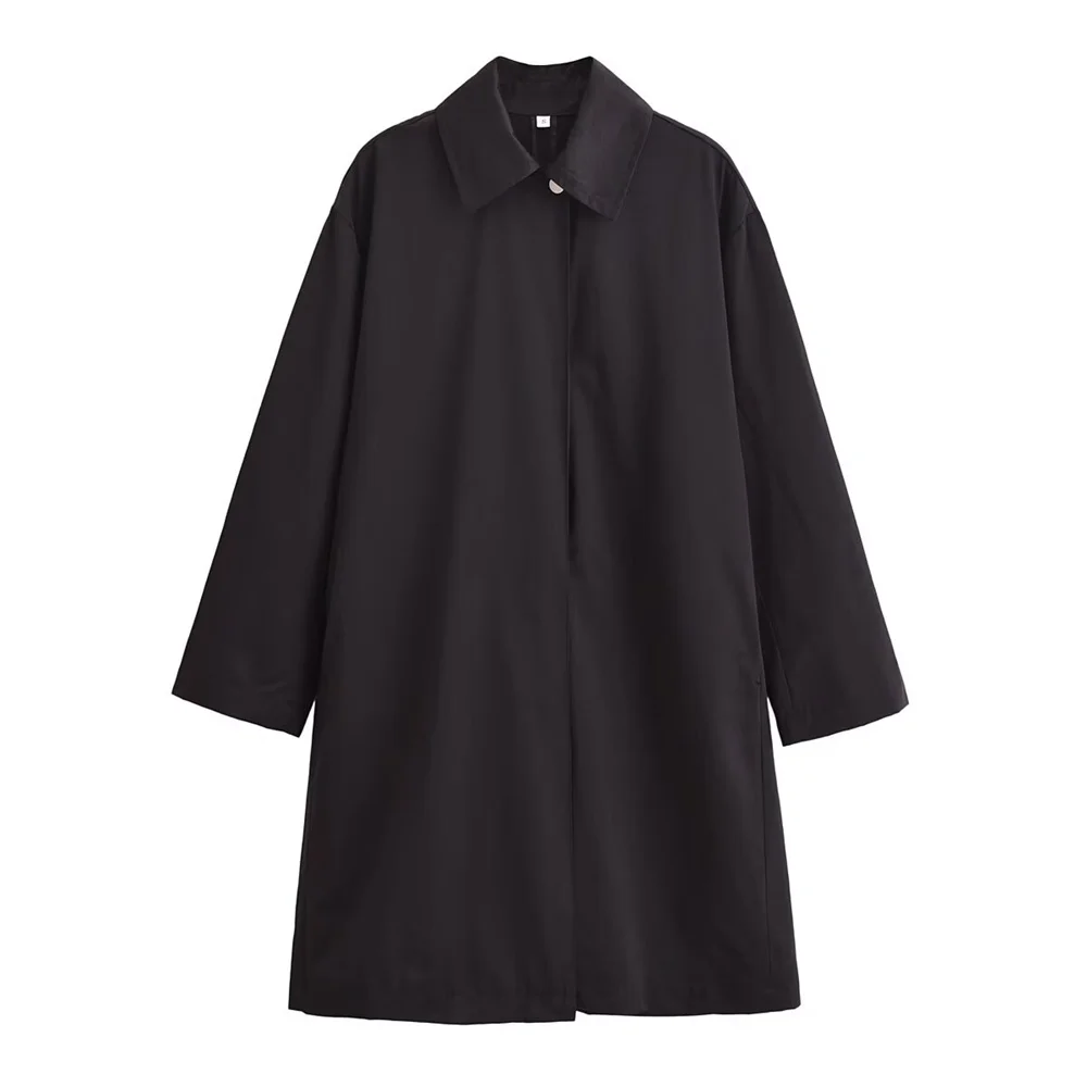 

BM&MD&ZA2024 autumn and winter new women's clothing loose simple versatile fashion versatile casual windbreaker jacket