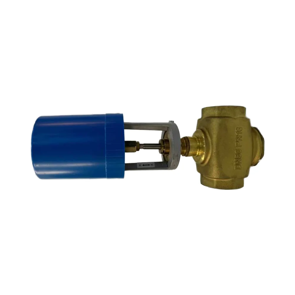 VB1200 copper electric two-way valve regulating liquid flow valve