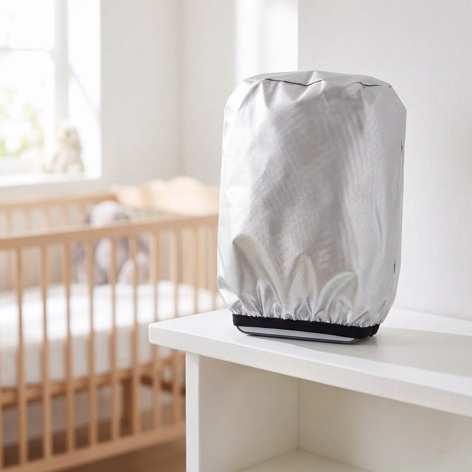 Indoor Camera Privacy Cover Oxford Cloth Dustproof Security Camera Privacy Shield Reusable Fabric Cover for Home Office Nursery