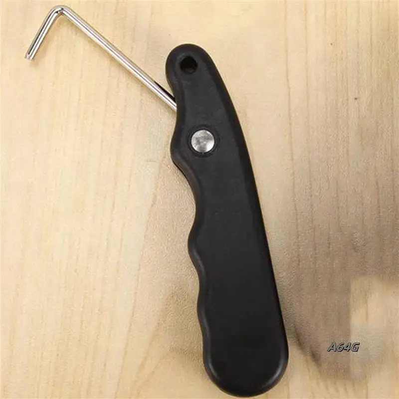 Uniwersalny, praktyczny roller do figurek 10X z przedłużonym haczykiem, wytrzymały uchwyt do ściągania sznurowadeł do łyżew hokejowych.