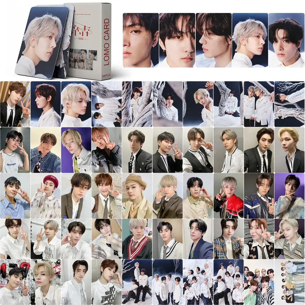 Kpop Lomo Card Collectibles Postcards Album Cards Cute Girl Groups Printed Pictures Set High Quality Merchandise