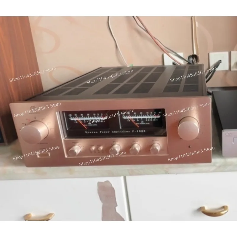 P1000 Class A and Class B High-power Dual Channel High and Low Frequency Adjustment Hifi Fever Merging Amplifier 110V 220V