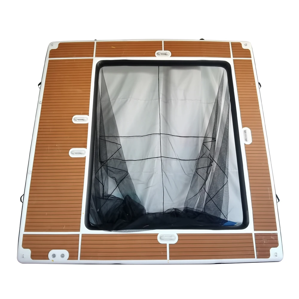 

Inflatable Floating Dock Swimming Platform Raft Large Floating air Cushion Inflatable Water Cushion Suitable for Lakes