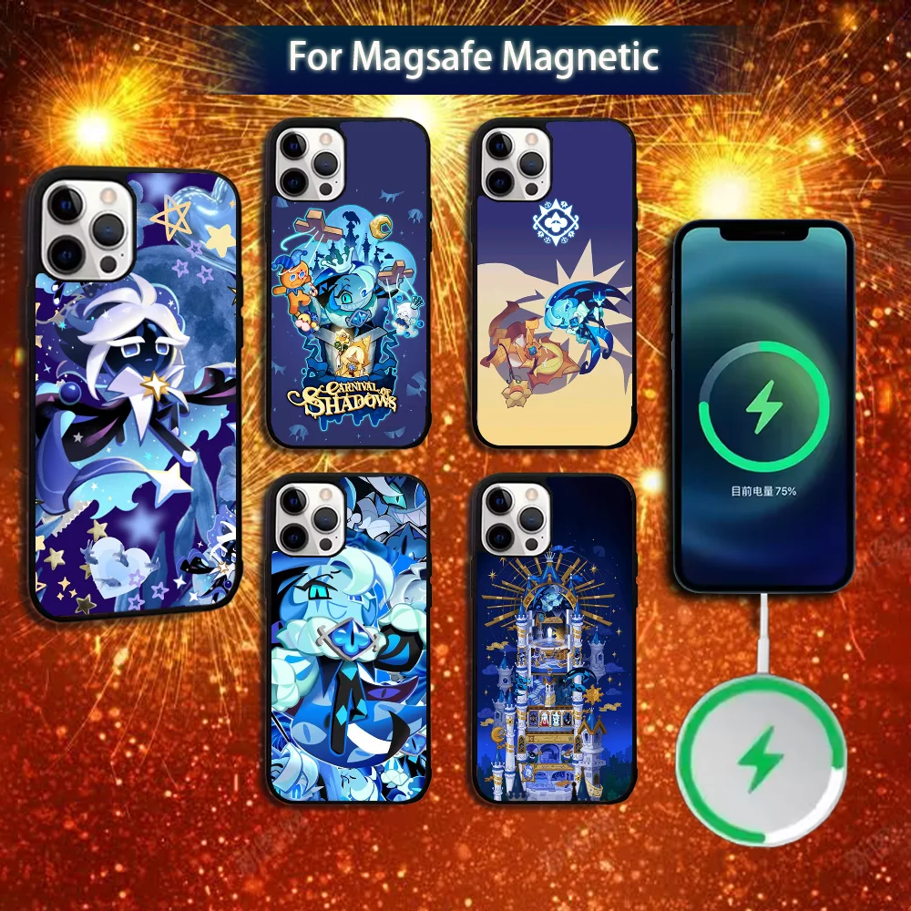 

Game Cookie Run Kingdom Phone Case For iPhone 16e,16,15,14,13,12,11,Plus,Pro,Max,Mini Magsafe Magnetic Wireless Charging