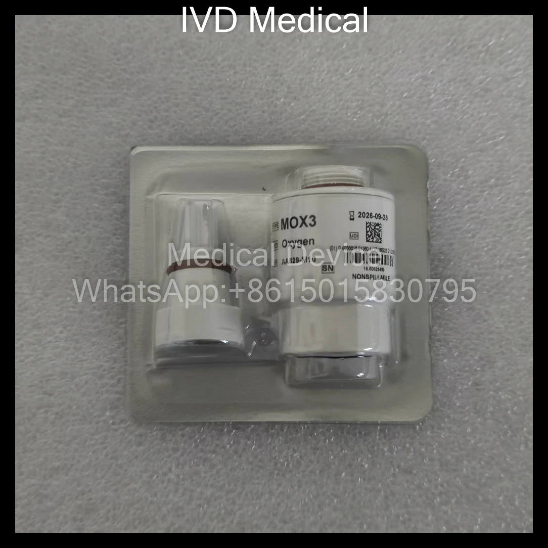 

Mindray SV300 SV350 SV600 SV650 SV800 SV850 and SynoVent E3 E5 ventilators - Oxygen cells (MOX3)