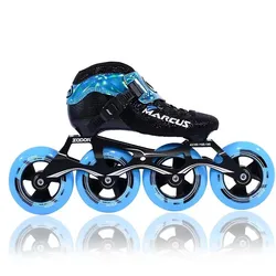 ZODOR Cool Gray Blue Pink Inline Speed Skates Patines for Adults Male Female Road Street Racing Skating Daily Rolling Sneakers