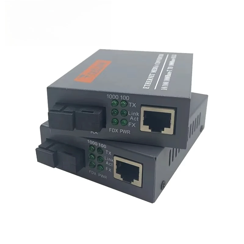 سعر المصنع جودة عالية المستوردة رقاقة HTB GS-03 A/B 1000M جيجابت الألياف محول الوسائط أجهزة الإرسال والاستقبال