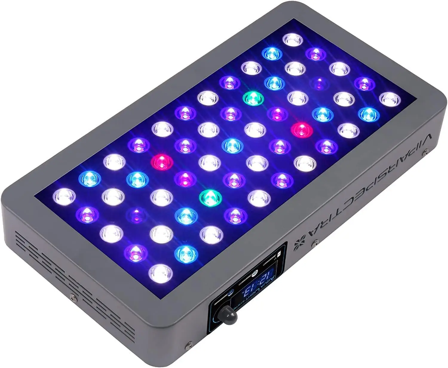 165W Dimmable LED Aquarium Light with Full Spectrum, Remote/Timer Control for Saltwater Fish Tanks