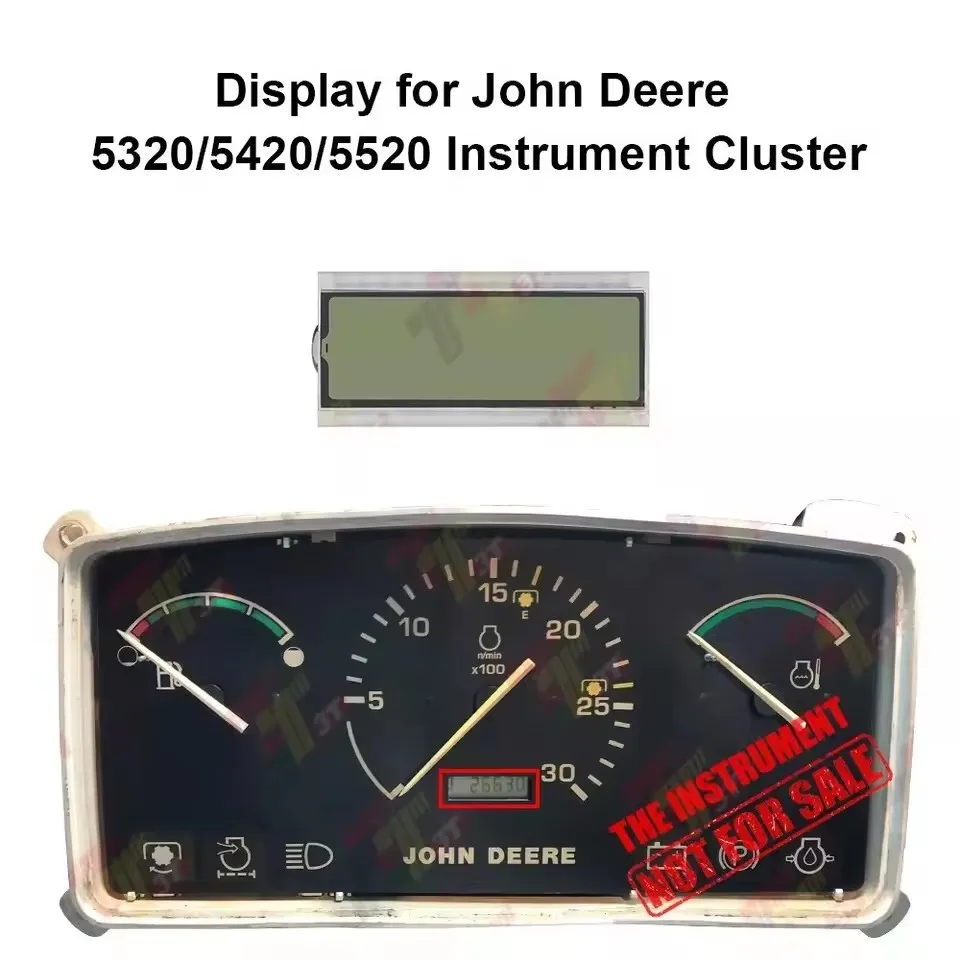 Display for John Deere 5320 5420 5520 Tractor Instrument Cluster Display Compatible with Various Models for Agricultural Equipme