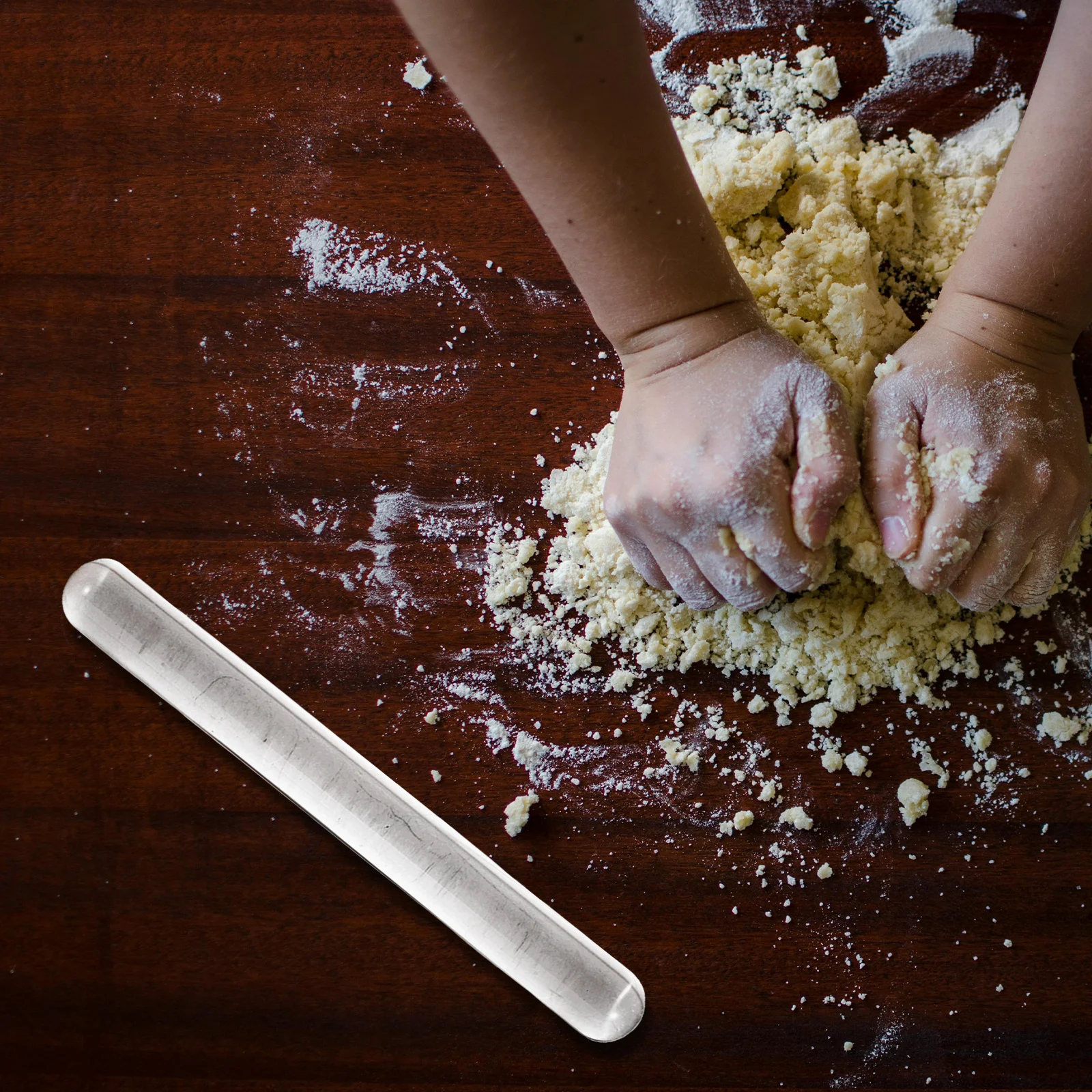 شفافة كريستال شوبك غير عصا للخبز فندان الجليد المعكرونة الطين النمذجة أداة فرد العجين أواني المطبخ الخبز