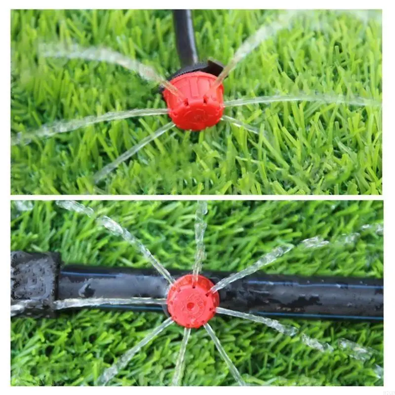97QD 5pcs Micro Dripper Drip for Head 1/4 Inch Hose Garden Irrigation Misting