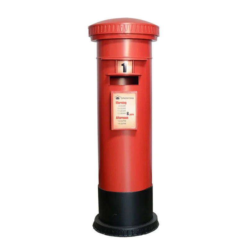 

Post box king size model, mailbox mailbox, bar cafe retro decoration ornament