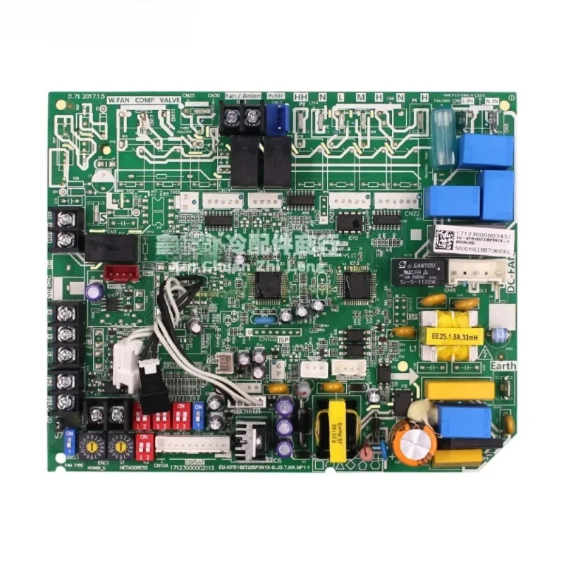 New For Midea Air Conditioner Control Board EU-KFR160T2/BP3N1X-B.JD.T.NK.NP1-1 Circuit PCB 17123000002112 Conditioning Parts