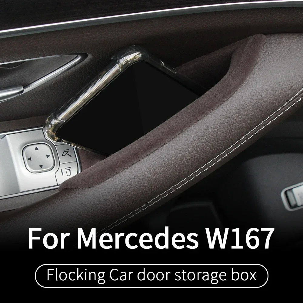 Door storage box for Mercedes2020~2025 gle w167 suv v167 coupe supplies  gls x167 gle 350 amg 450 500e 350d interior accessories