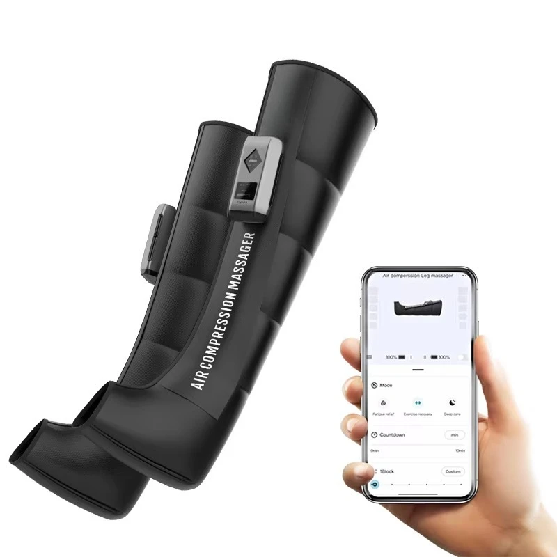 ACM-PLUS-A1 Full Calf Unit Air Compressor Leg Massager for Circulation and Relaxation Therapy Recovery Boots