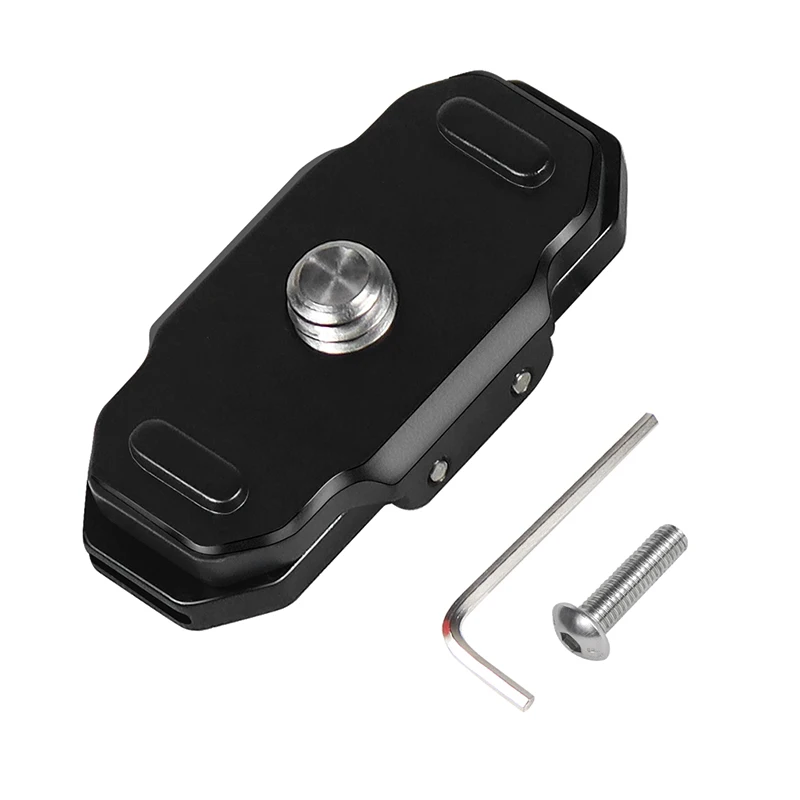 X4 Base magnetica pieghevole Adattatore mini treppiede con vite da 1/4 "per fotocamera panoramica Insta360 X4 Staffa per selfie stick Supporto monopiede