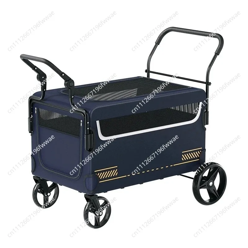 For Pet cart dog cat multiple pets out large camper car travel pet cart