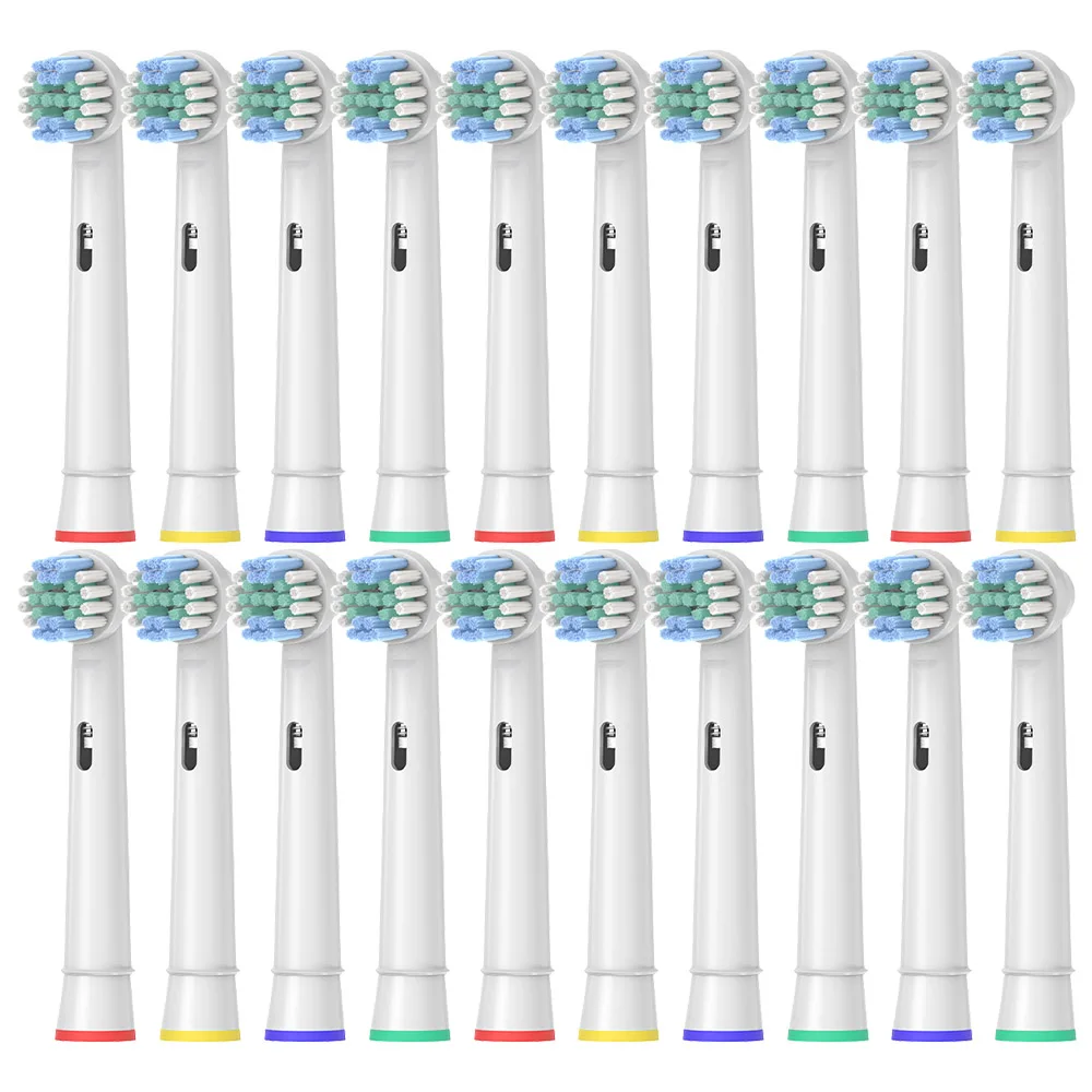Elektrische Zahnbürsten-Ersatzbürstenköpfe für Oral Basic Cleaning B Zahnbürstenaufsatz Borsten D100 D25 D30 D32 4739 3709 3744