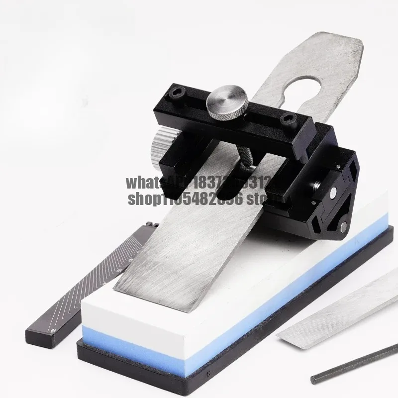 Quick Knife Sharpener Fixed Angle Sharpener Aluminum Alloy Woodworking Chisel Plane Knife Carving Knife Fine Grinding