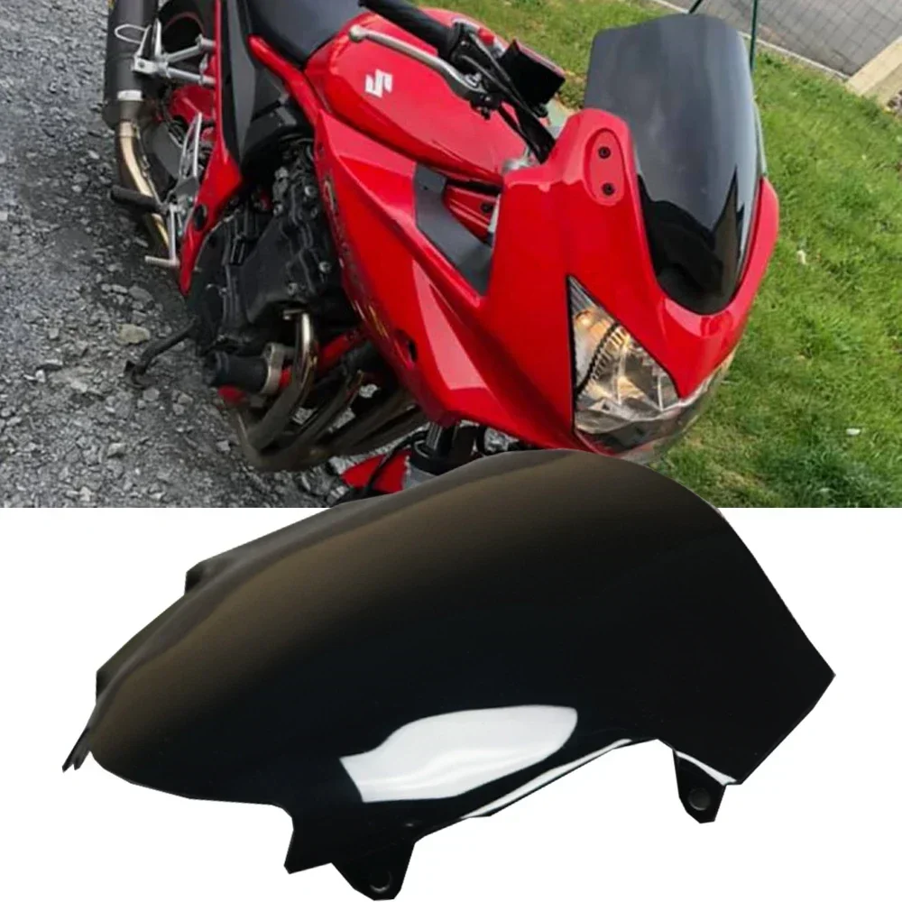 GSF650S Windscreen Motorcycle Windshield Wind Deflector for Suzuki GSF Bandit 650 1200 1250 S GSF1250 GSF1200 06-2013 2014 2015