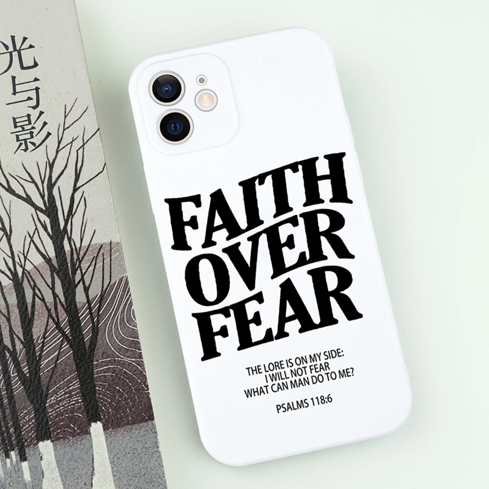 Alta qualidade fé sobre o medo - Phone Cases Jesus avaliação e preço