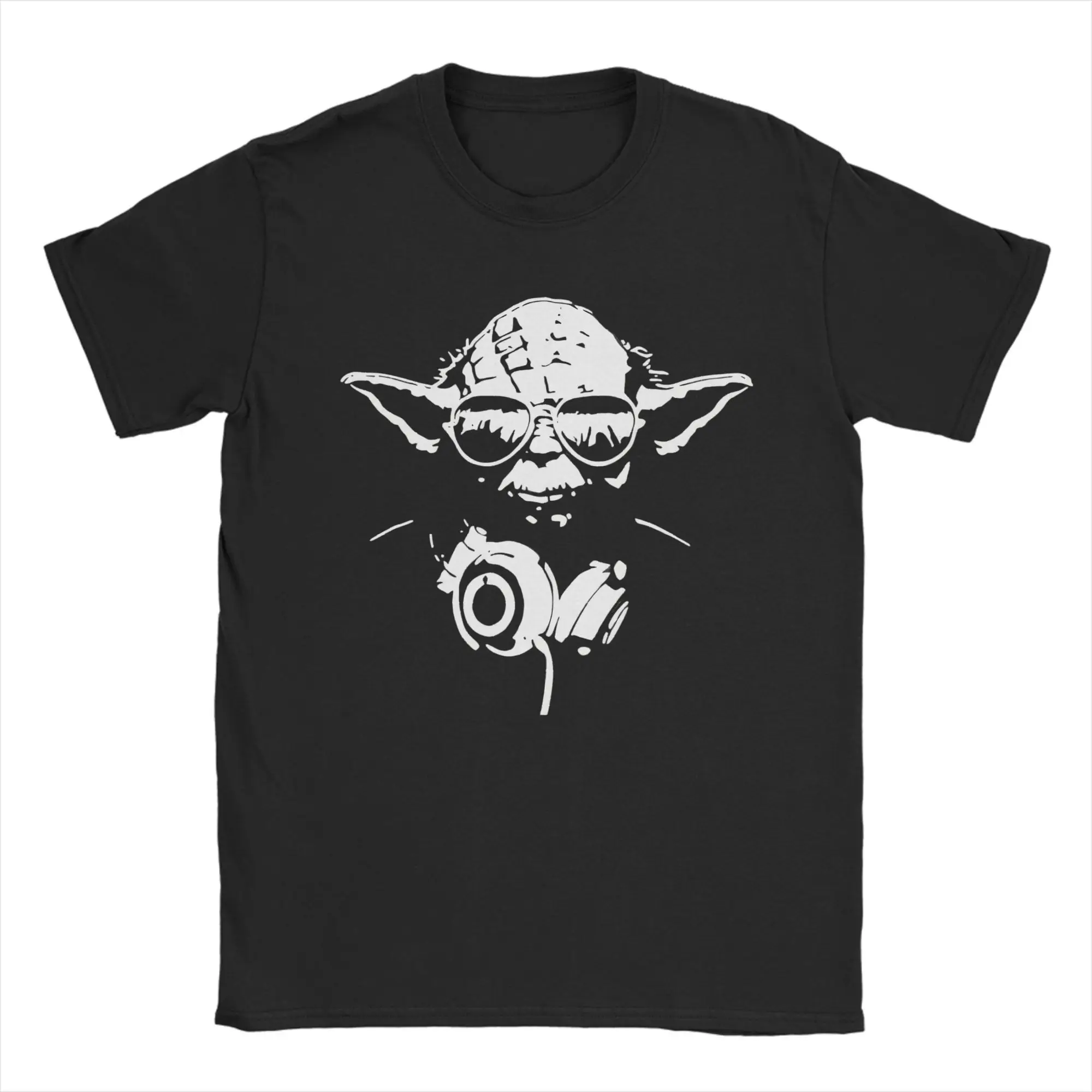 

DJ Yoda Men T Shirts Fashion Tee Shirt Short Sleeve Round Neck T-Shirt 100% Cotton Gift Idea Tops