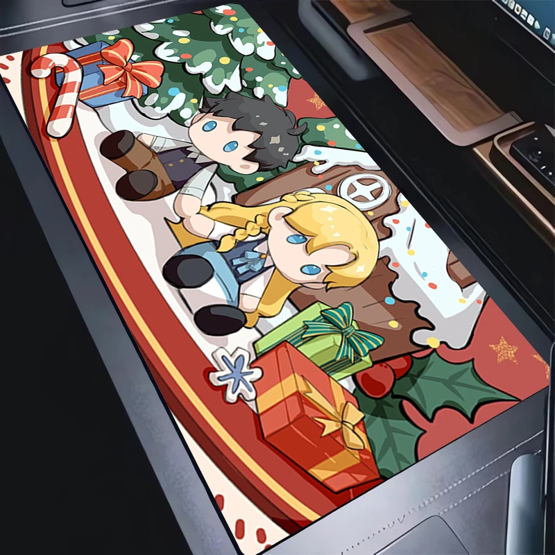 Muismat HD Print Anime Muismat Laptop Lord of the Mysteries Desktop Muismat PC Kawaii Girl Gaming Accessoires Toetsenbord Pad