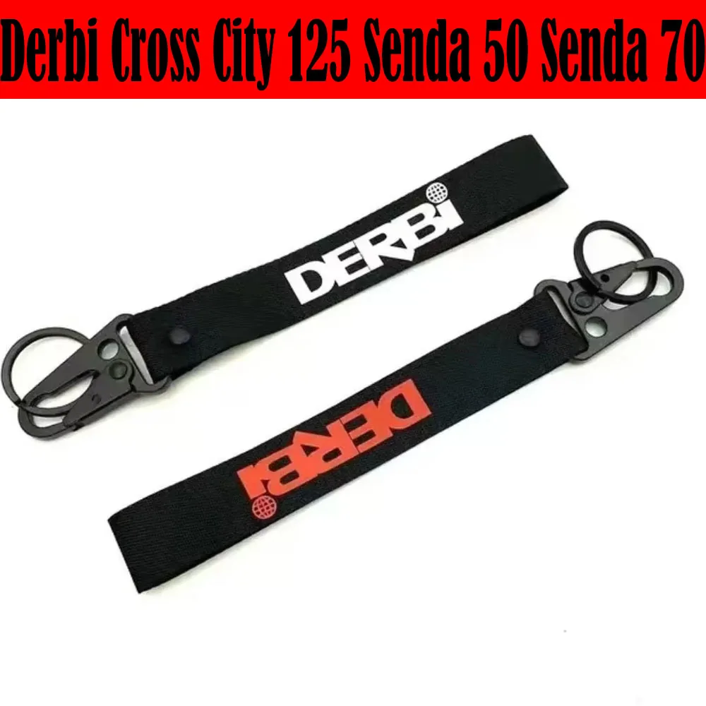 Fit Derbi Cross City 125 Senda 50 Senda 70 Motorcycle Badge Keyring Key Holder Chain Collection Keychain Fit Derbi Cross City 12