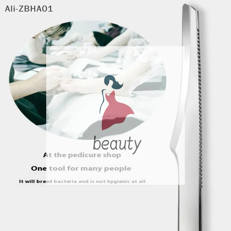 

5Pcs Foot Scraper Stainless Steel Foot Care Pedicure Scraper Portable Foot Exfoliating Dead Skin Calluses Tools Professional