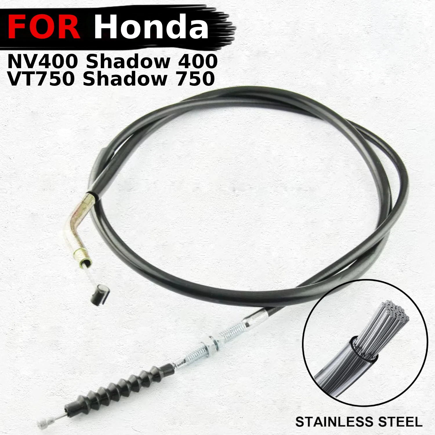 

Motorcycle Clutch Cable Steel Wire Line For Honda NV400 Shadow 400 1998-2008 VT750 Shadow 750 1997-2009 Accessories