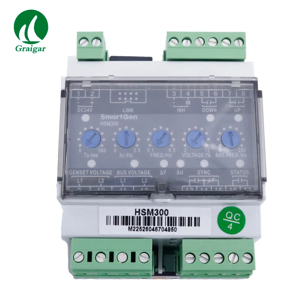 2026 HSM300 Synchronous Module Design for Genset Automatic Parallel 35mm Guide Rail Original Smartgen