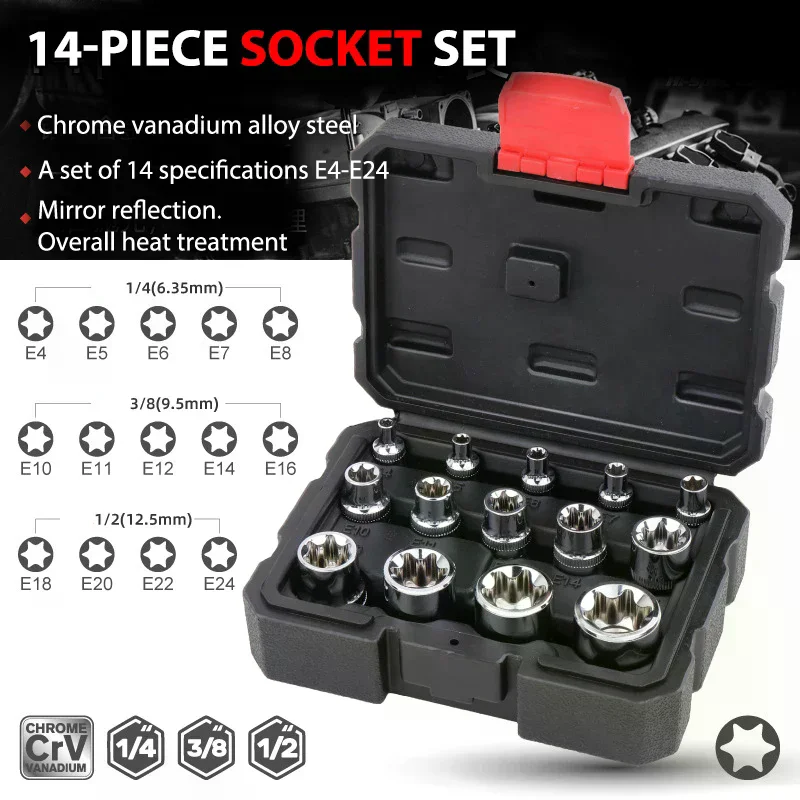 conjunto-de-soquetes-torx-estrela-tipo-e-com-14-pecas-e4-e24-para-ferramentas-de-reparo-automotivo-metalurgia-e-bricolagem-domestica