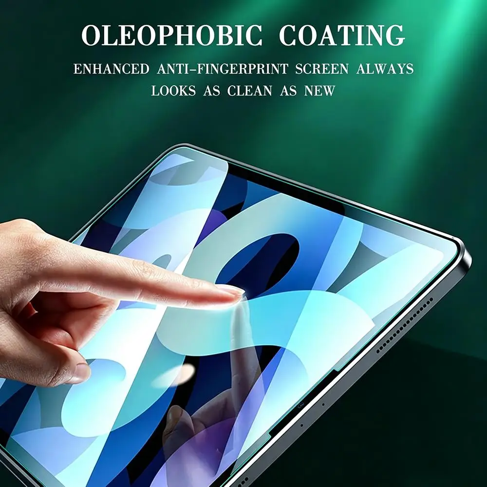 3PCS Hardness HD Tempered Glass Screen Protectors for Apple iPad Air 3 11 13 Mini 6 5 Pro 13 2024 Air 13 2025 Anti-Fingerprint