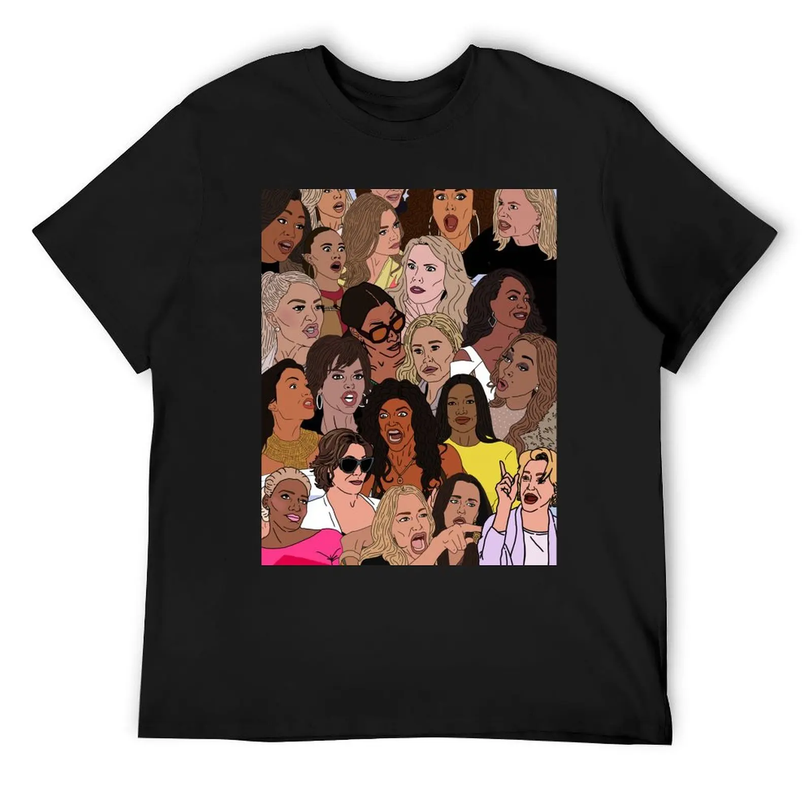 The Real Housewives of... Bravo TV RHOBH RHONY RHOA RHOP T-Shirt anime man t shirt cute tops mens tall t shirts