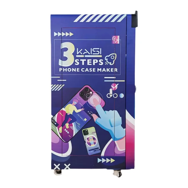 P77 Automatic Phone Case Printing Machine Large Capacity Big Oprating Screen OEM Outlook Fashion DIY Phone Cases Machine