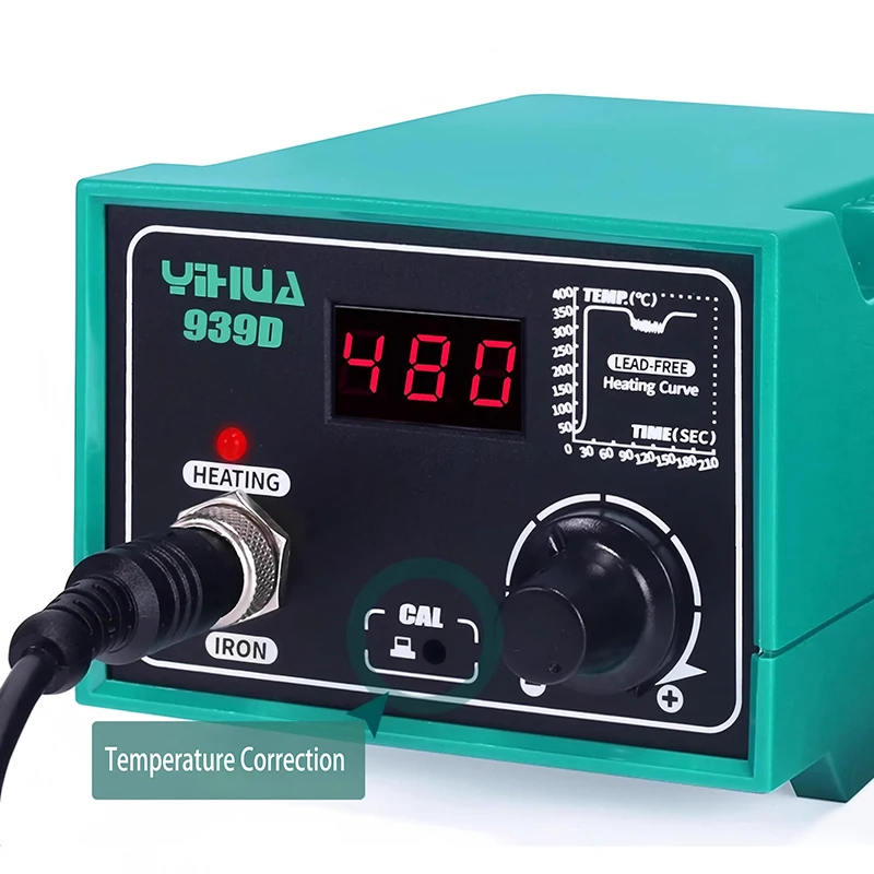 YIHUA 939D Soldering Station 110v/220V 60W Constant temperature Antistatic Electric Soldering Iron
