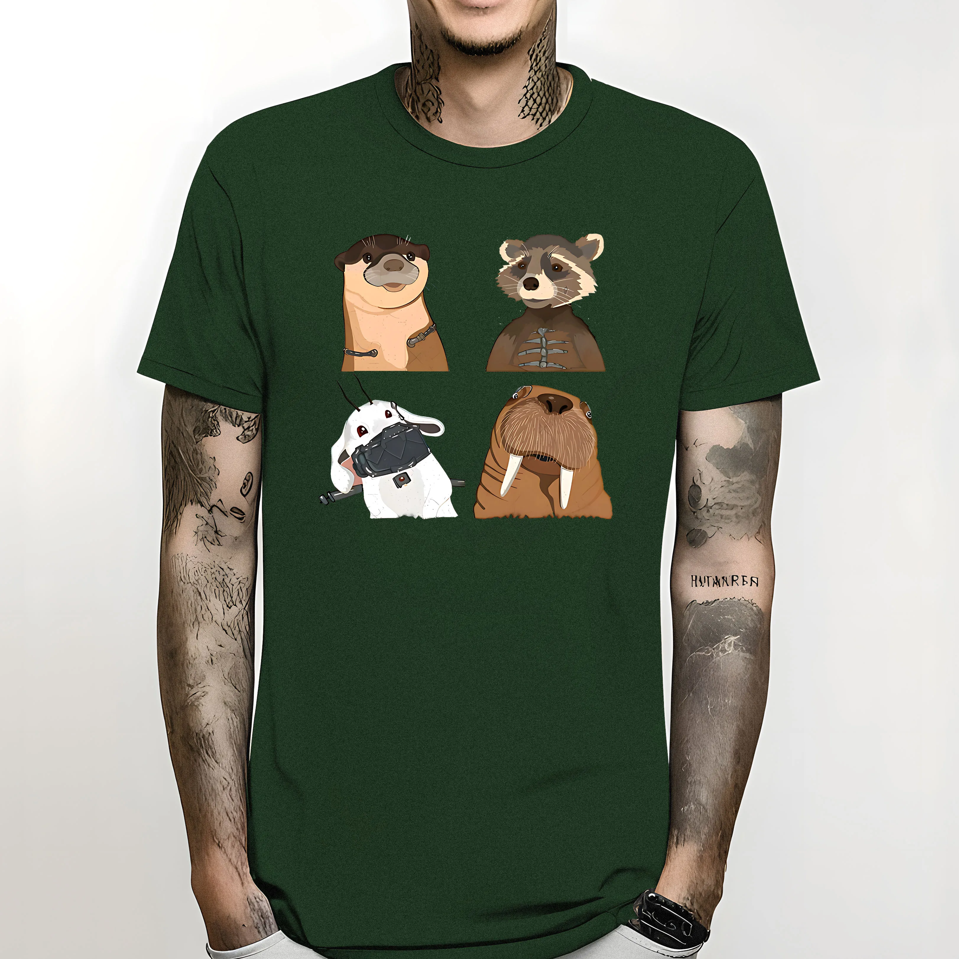 Guardians 3 Inspired Rocket Raccoon Friends Tshirt Fans Gift Lylla & Rocket Teefs Floor T-Shirt Lylla Shirts Galaxy oversized