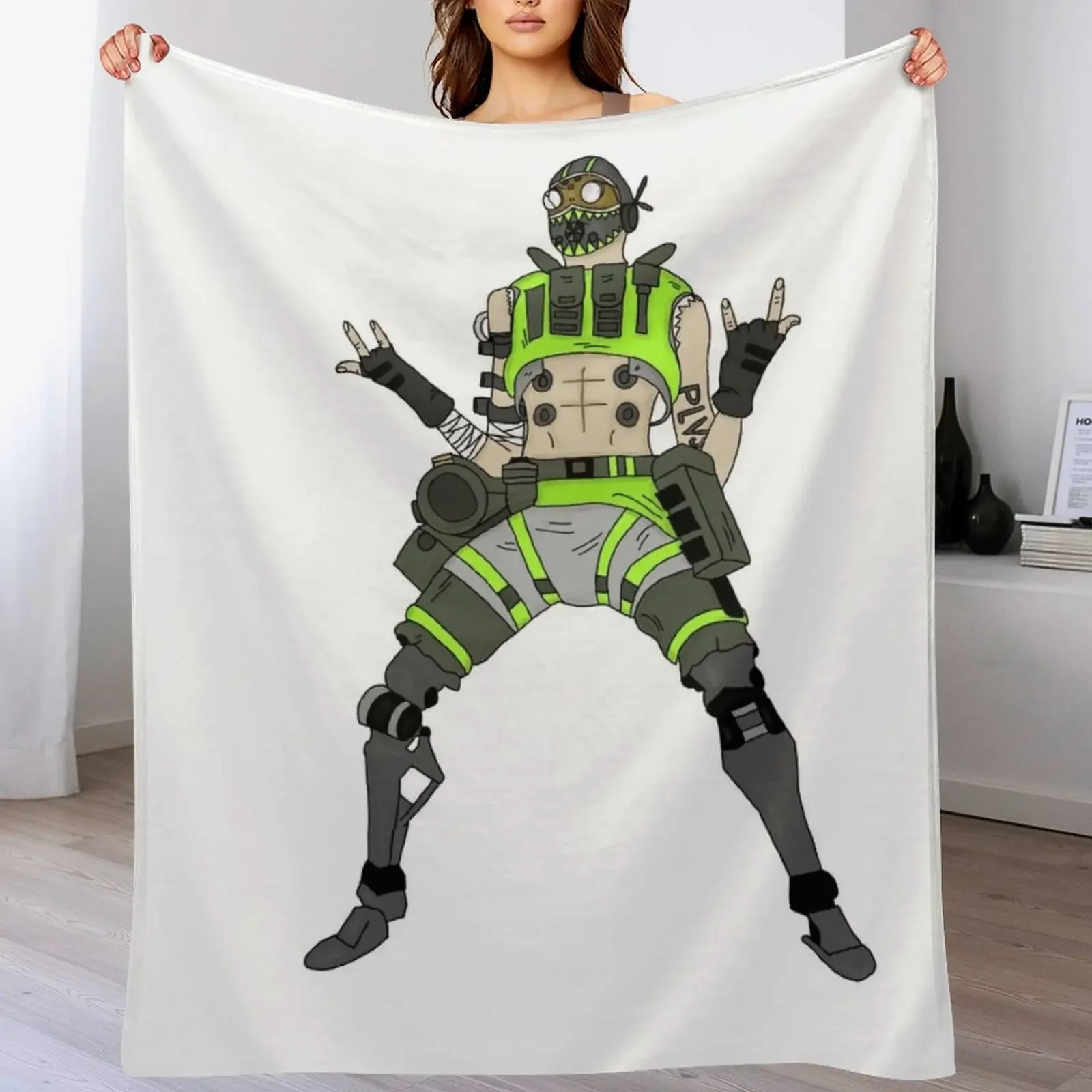 

Apex Legends Octane Throw Blanket Warm Throw Blanket Gift for Anniversary
