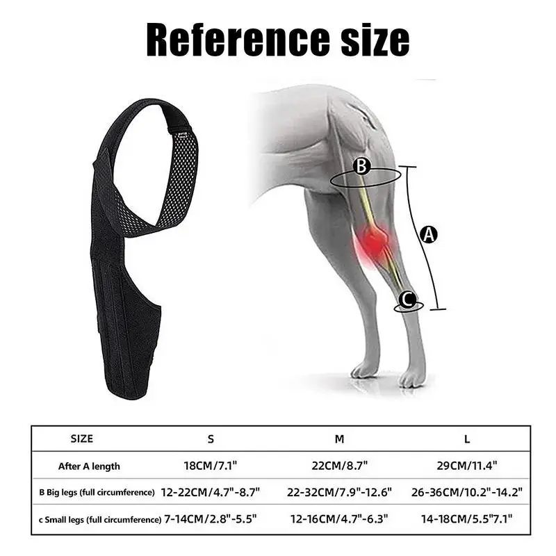 Dog Leg Brace Joint Injury Recovery Legs Protector Dog Dog Elbow Brace Knee Immobilizer Help The Joint Stable Prevent Injuries