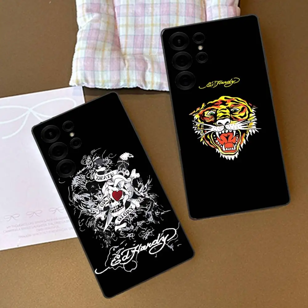 Trendy Clothing BrandsE-Ed Fashion H-H-Hardy Phone Case For Samsung S 24 Fe 25 Ultra Plus 21 30 22 23 24 22 Ultra 5G Fundas