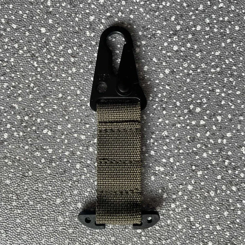 صدرية Carabiner معلقة من خطاف الصدام التكتيكي ، مشبك حزام Molle ، معدن Olecranon ، حزام الصيد في الهواء الطلق ، سلسلة المفاتيح