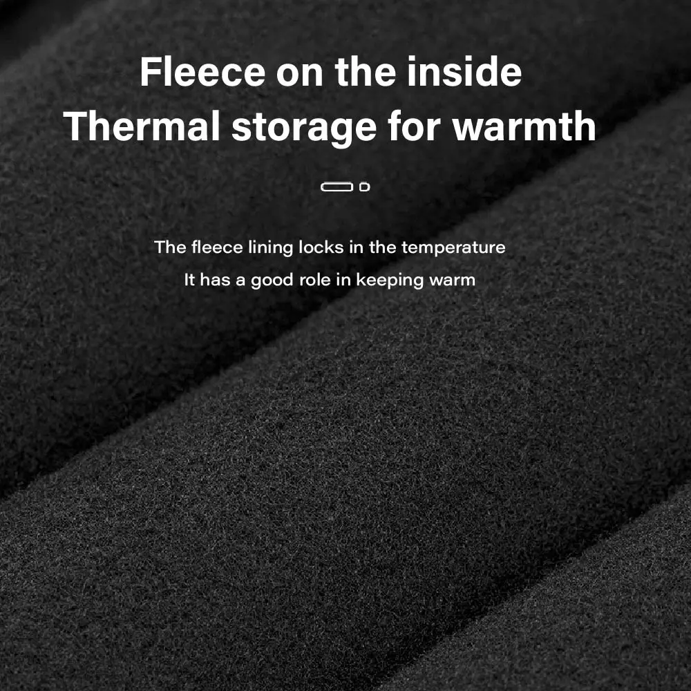 ROCKBROS Herbst Winter Radfahren Bein Hülse Männer Frauen Winddicht Fleece Arm Bein Wärmer Zyklus Sport Ärmeln Legging Fahrrad Ausrüstung – Detail 6
