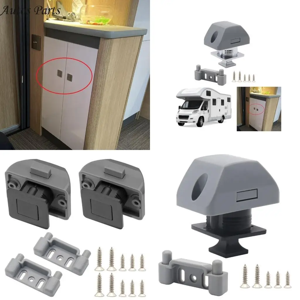 

57BA Easy Installation Square Drawer Push Lock for Yacht Marine Cabinet Vehicle Home